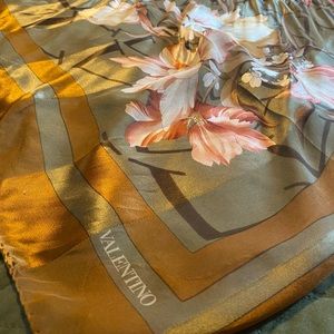 Vintage Valentino silk scarf
